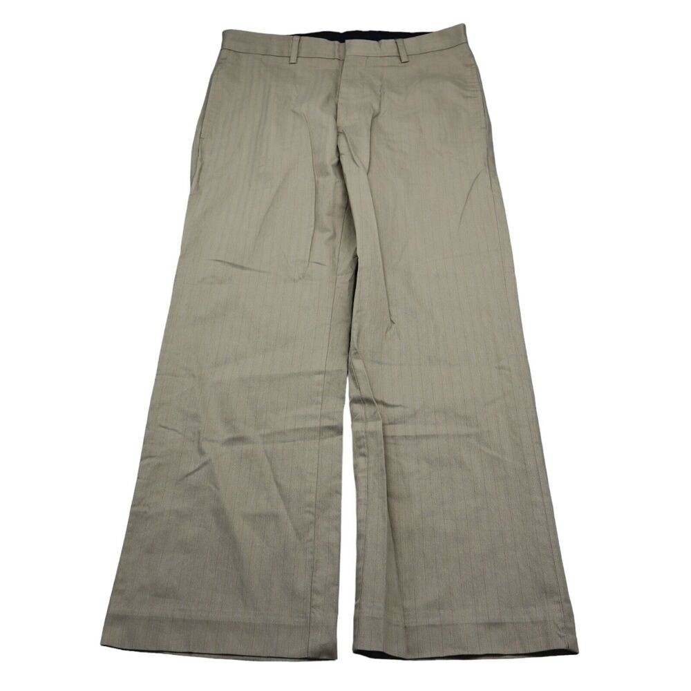 Gap Pants Mens 33 x 30 Brown Khakis Dress Slacks Workwear Office Uniform Chino